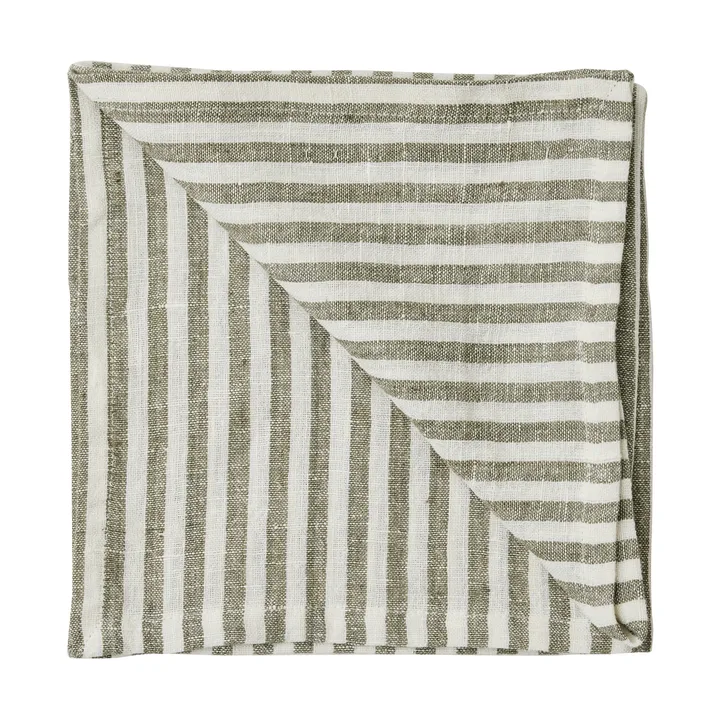 Leon fabric napkin 45x45 cm - Seagrass - Tell Me More