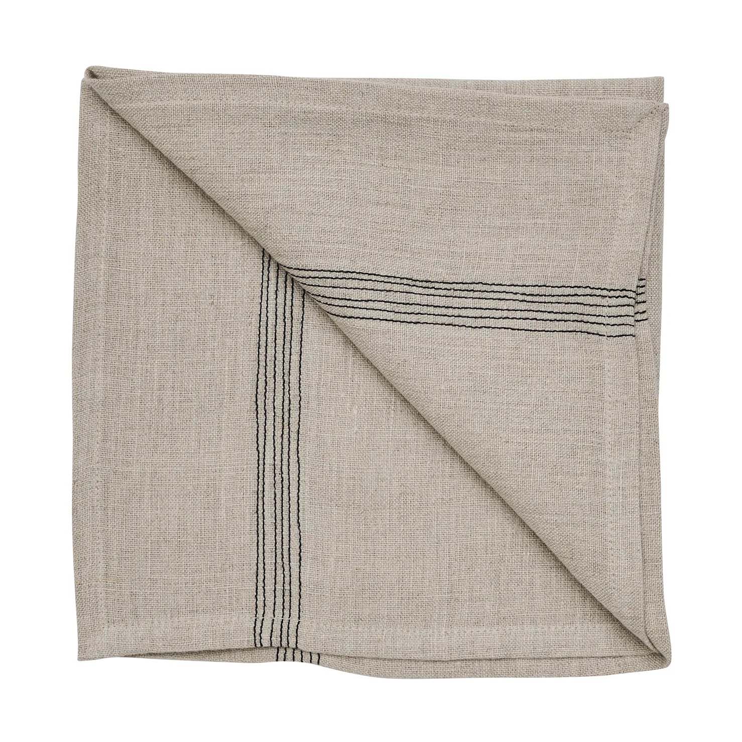 Livia linen napkin 45x45 cm, Beige Tell Me More