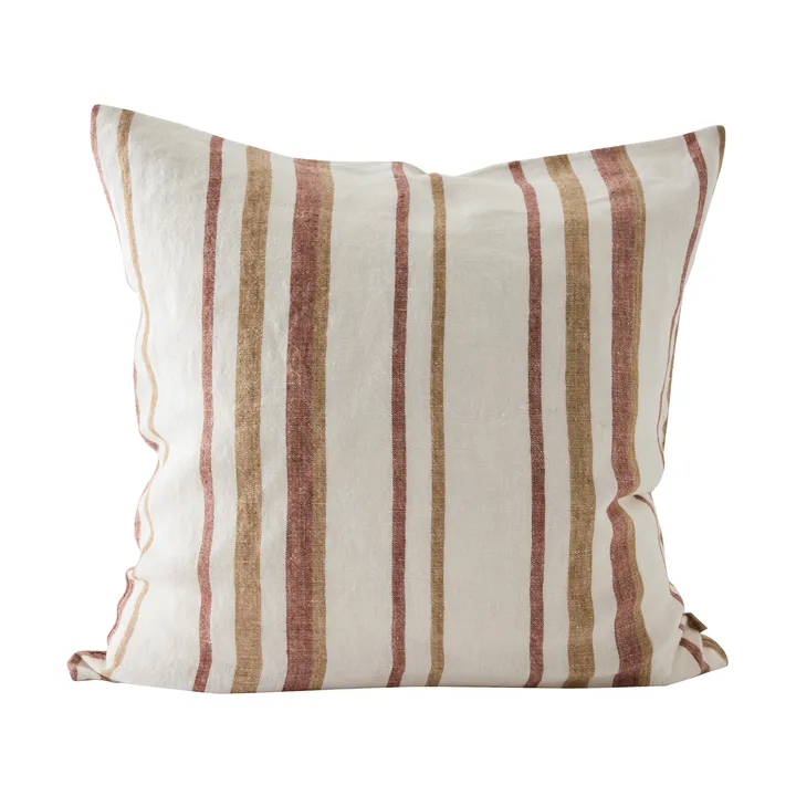Luc cushion cover - Terra stripe, 50x50 cm - Tell Me More