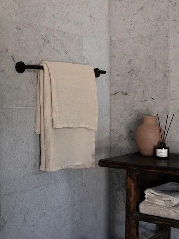 Nella bath towel 100x150 cm - Beige - Tell Me More