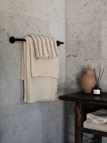 Nella bath towel 70x140 cm - Beige - Tell Me More