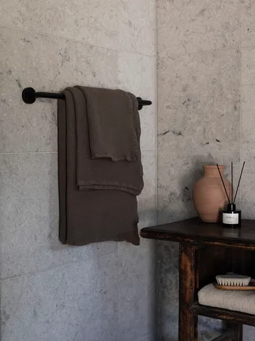 Nella bath towel 70x140 cm - Taupe - Tell Me More