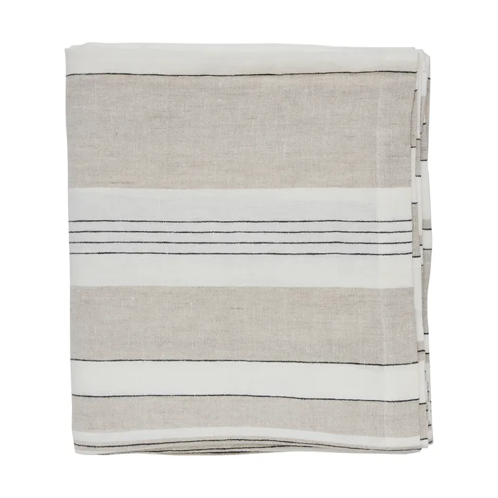 Noah tablecloth - Beige stripe, 145x270 cm - Tell Me More