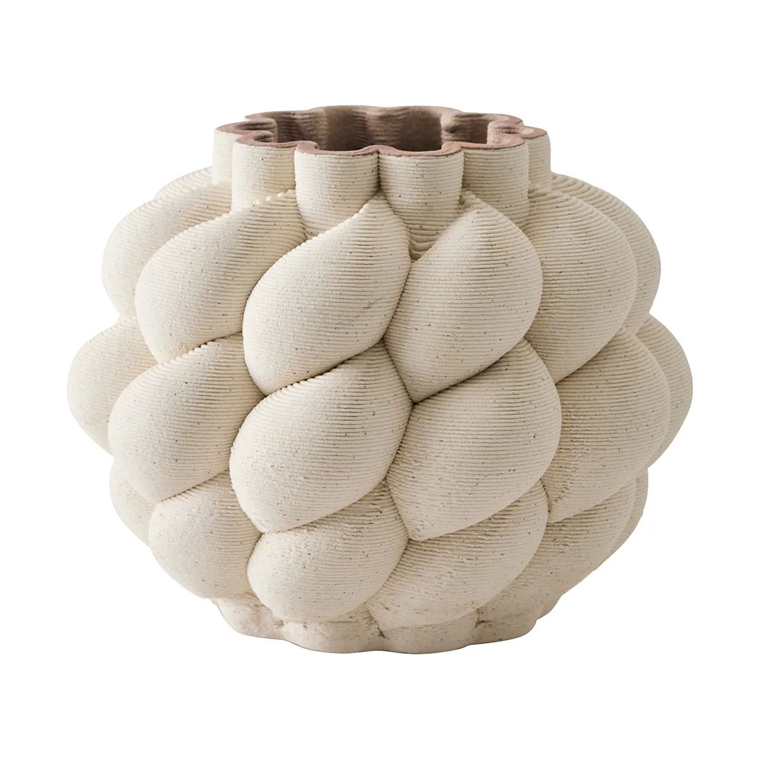 Nuvola vase, Off-white, small Tell Me More