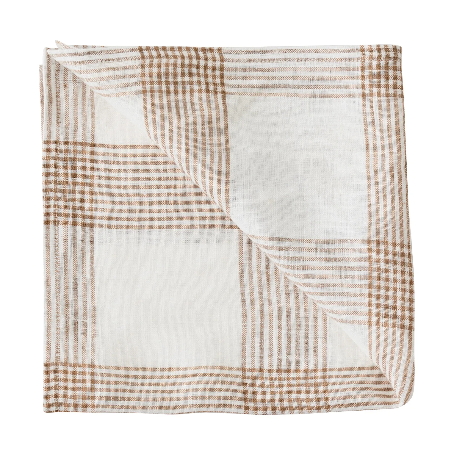 Odette cloth napkin, Brown, 45x45 cm Tell Me More