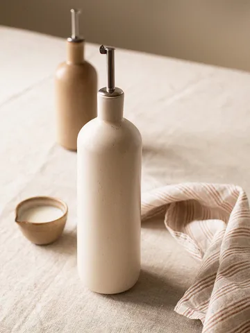 Palermo bottle for oil & vinegar - Offwhite, medium 70 cl - Tell Me More