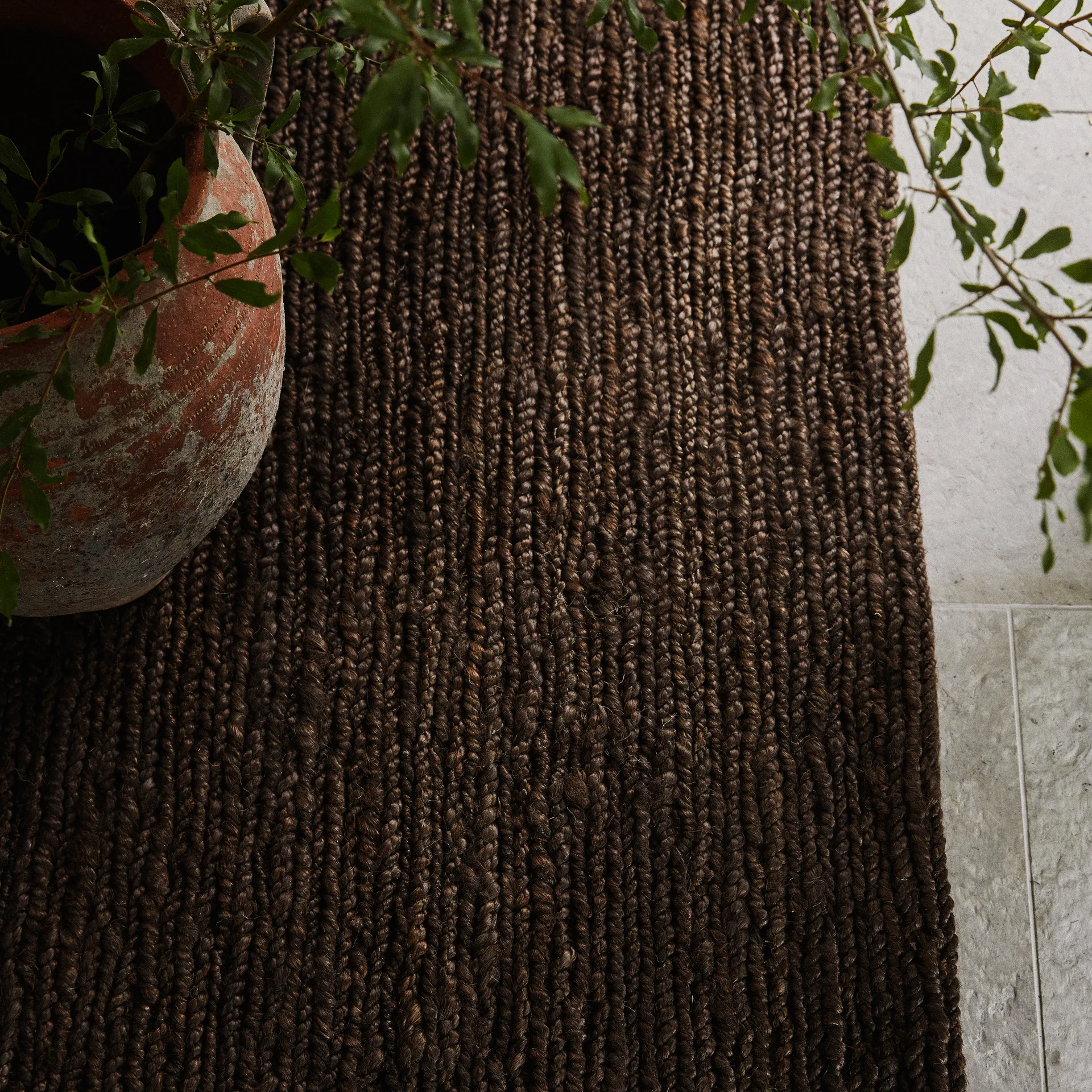 Sumak hemp rug 200x300 cm, Brown Tell Me More