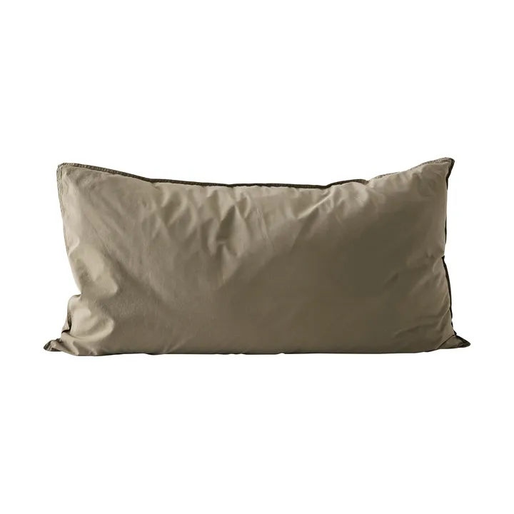 Tell Me More pillowcase cotton
 - Olive, 50×90 cm - Tell Me More