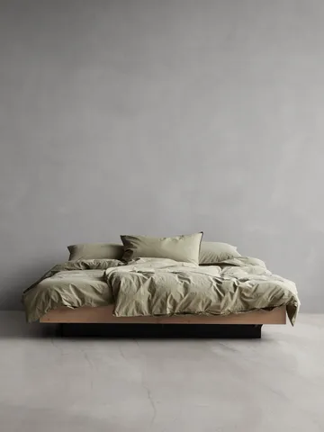 Tell Me More pillowcase cotton
 - Olive, 50x60 cm - Tell Me More