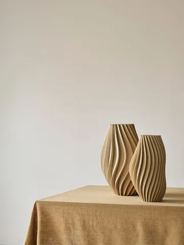 Vento vase - Sand, small 32 cm - Tell Me More