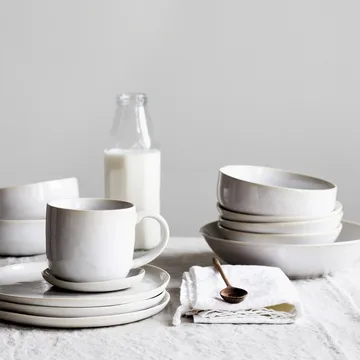 Vince deep plate Ø22.5 cm - White - Tell Me More