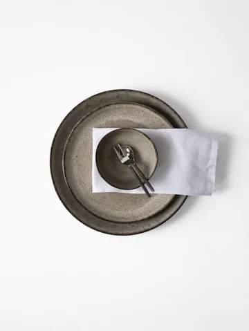 Washed linen napkin - Bleached white - Tell Me More