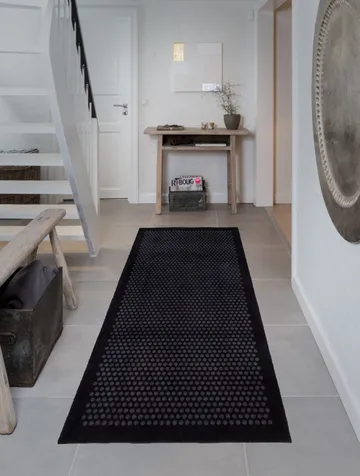 Dot hallway rug - Black. 90x200 cm - tica copenhagen