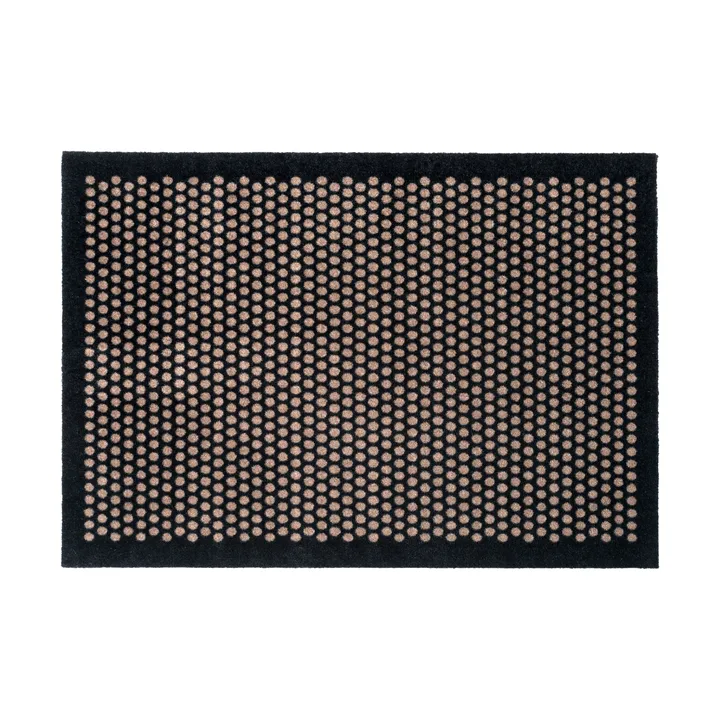 Dot hallway rug - Black-sand. 90x130 cm - tica copenhagen