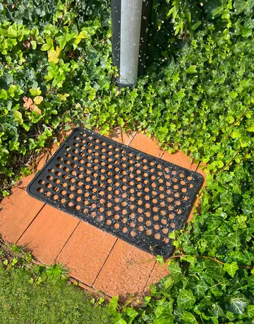 Dot rubber doormat - 40x60 cm - tica copenhagen