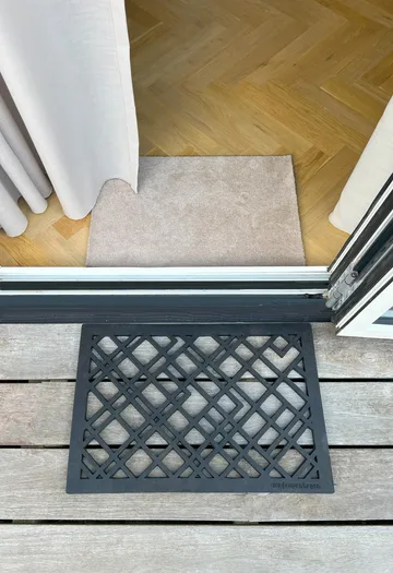 Lines rubber doormat - 40x60 cm - tica copenhagen
