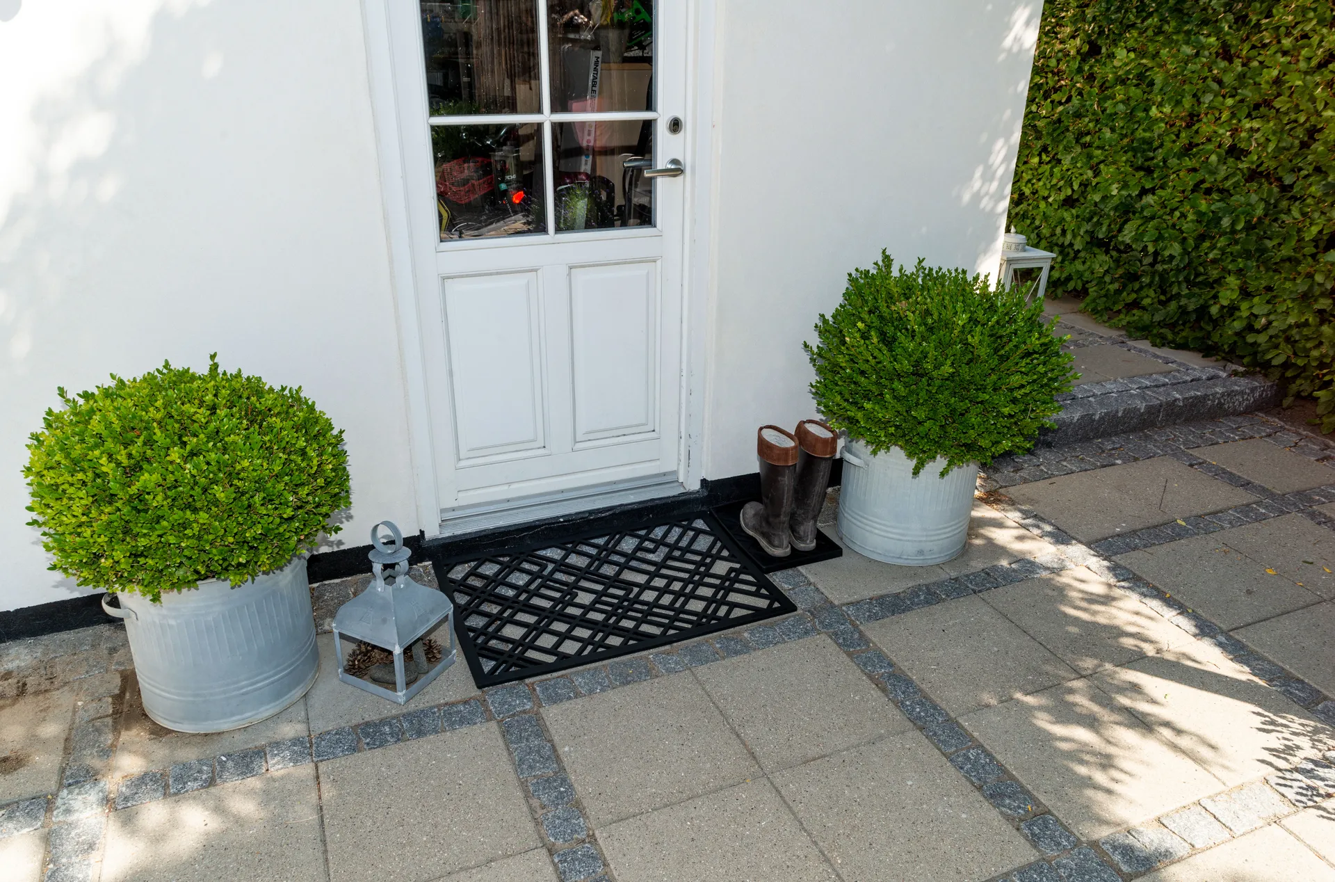 Lines rubber doormat, 60x90 cm tica copenhagen