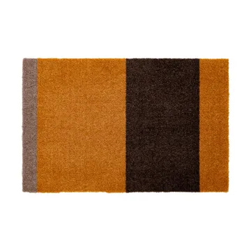 Stripes doormat horizontal - Dijon-brown-sand. 40x60 cm - tica copenhagen