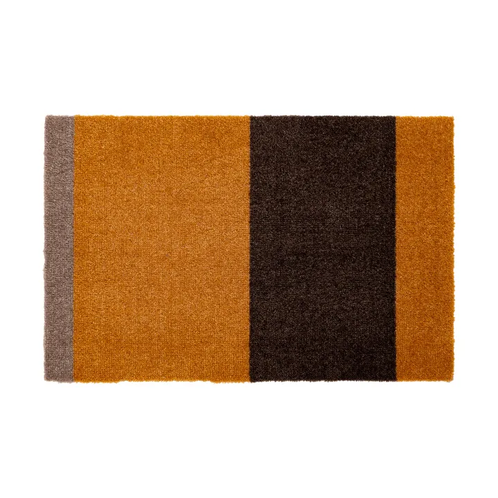 Stripes doormat horizontal - Dijon-brown-sand. 40x60 cm - tica copenhagen