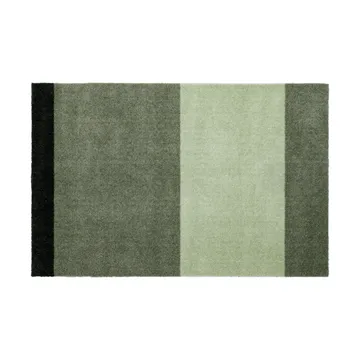 Stripes doormat horizontal - Green. 60x90 cm - tica copenhagen
