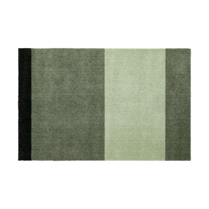 Stripes doormat horizontal - Green. 60x90 cm - tica copenhagen