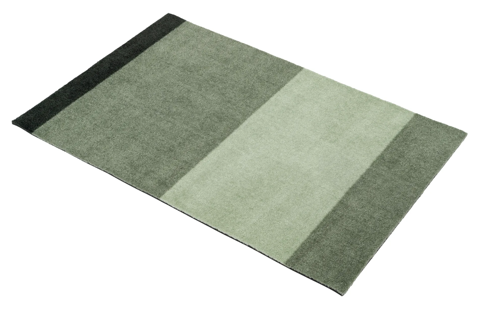 Stripes doormat horizontal, Green. 60x90 cm tica copenhagen