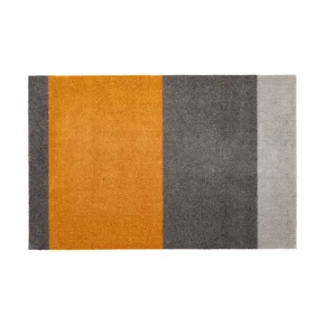 Stripes doormat horizontal - Grey-grey-dijon. 60x90 cm - tica copenhagen