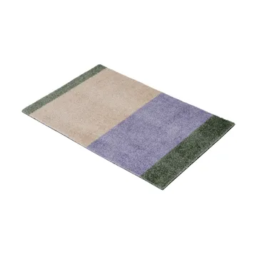 Stripes doormat horizontal - Lilac-ivory-green, 40x60 cm - tica copenhagen