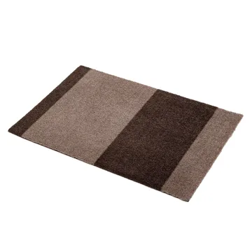 Stripes doormat horizontal - Sand-brown. 40x60 cm - tica copenhagen