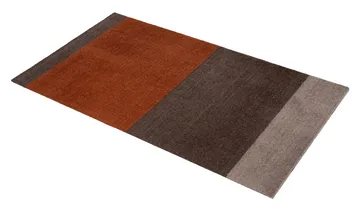 Stripes hallway rug horizontal - Brown-terracotta67x120 cm - tica copenhagen