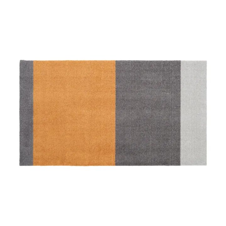 Stripes hallway rug horizontal - Grey-grey-dijon. 67x120 cm - tica copenhagen