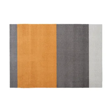 Stripes hallway rug horizontal - Grey-grey-dijon. 90x130 cm - tica copenhagen