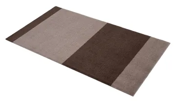 Stripes hallway rug horizontal - Sand-brown. 67x120 cm - tica copenhagen