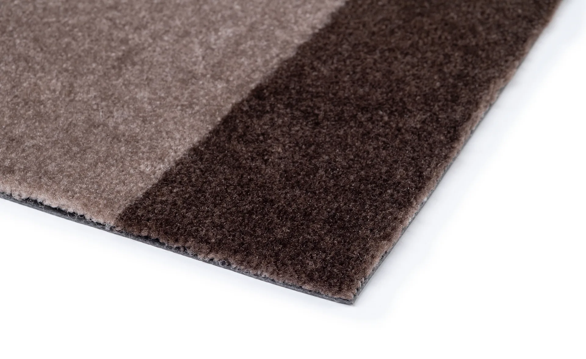 Stripes hallway rug horizontal, Sand-brown. 67x120 cm tica copenhagen