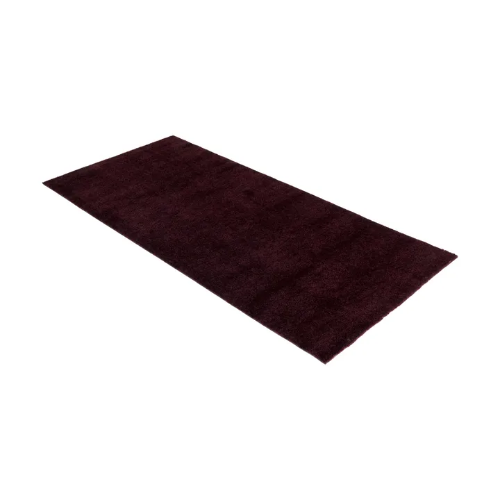 Unicolor hallway rug - Bordeaux, 90x200 cm - tica copenhagen