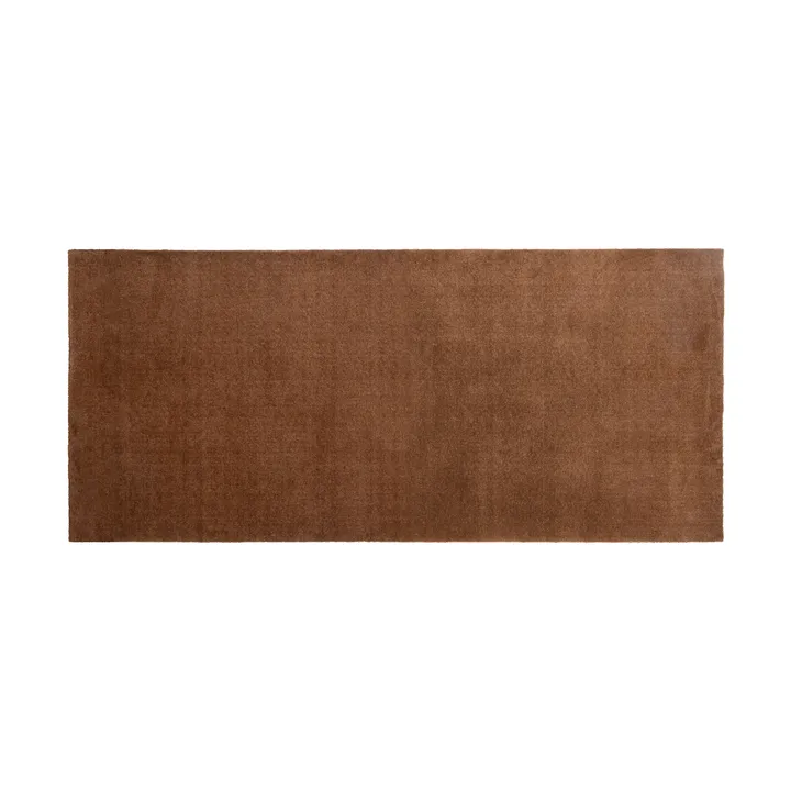 Unicolor hallway rug - Cognac, 90x200 cm - tica copenhagen