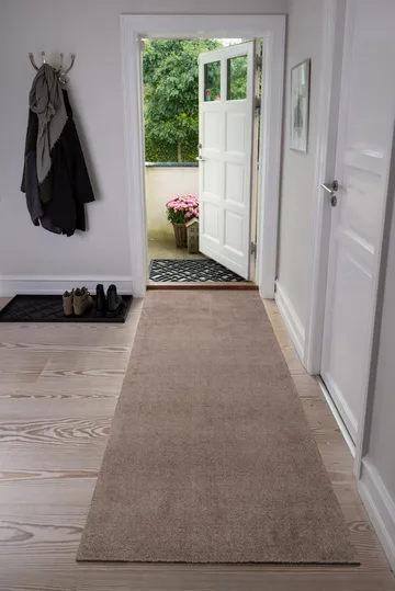 Unicolor hallway rug - Sand. 90x200 cm - tica copenhagen