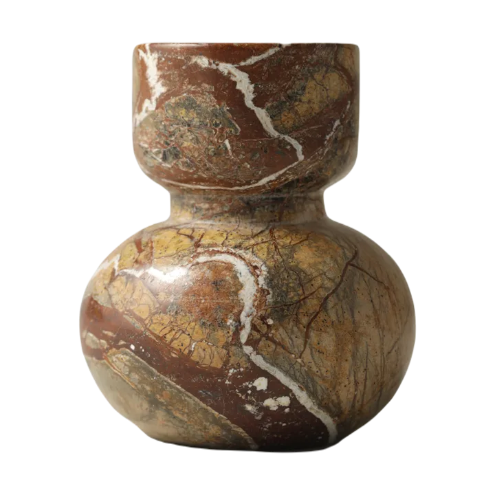 Asker candle sticks 10 cm - Red - Tinted
