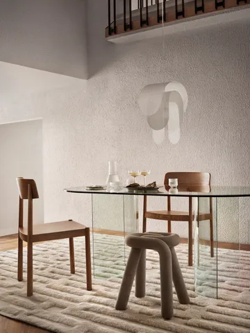 Bielke wool carpet 200x300 cm - Offwhite - Tinted