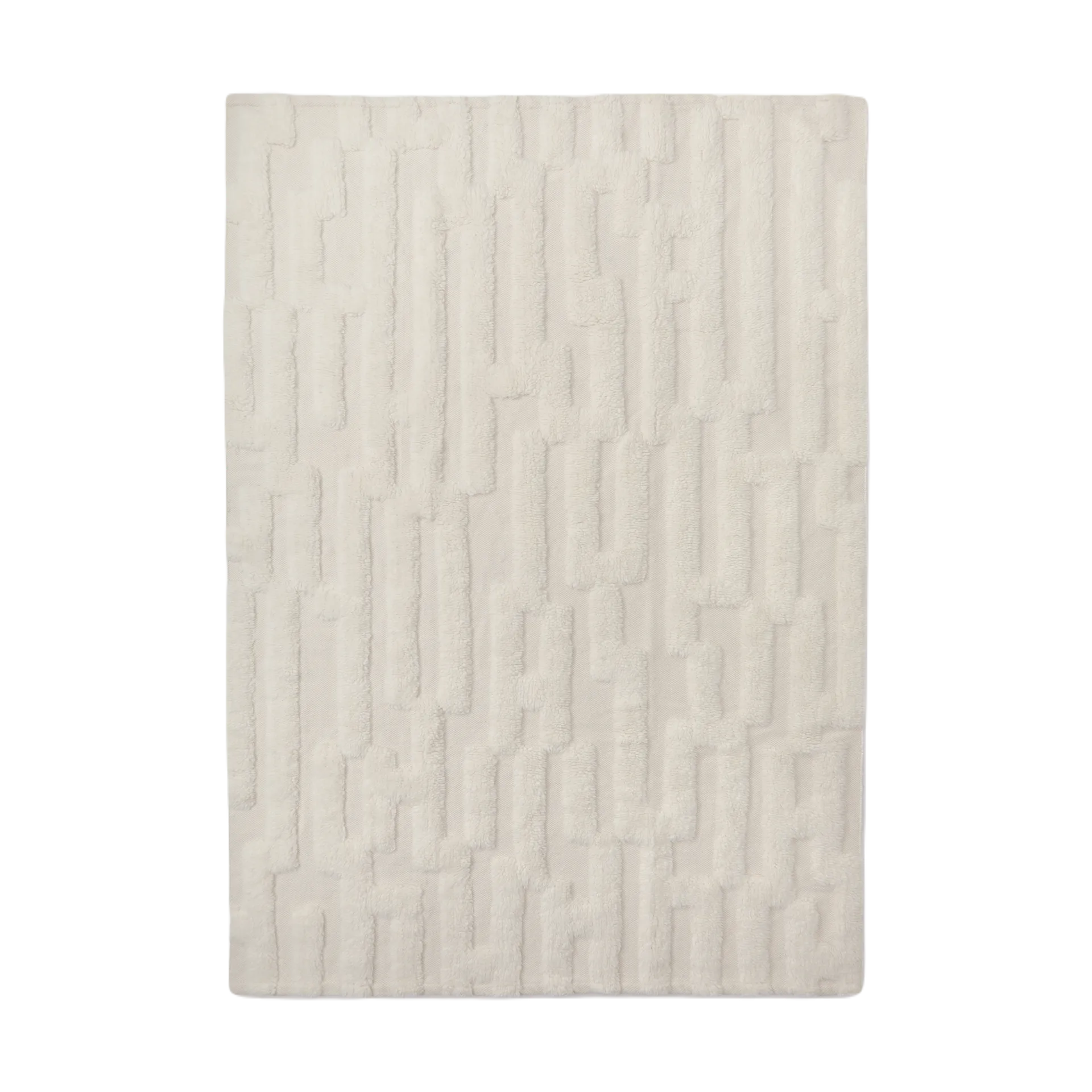 Bielke wool carpet 240x350 cm, Offwhite Tinted
