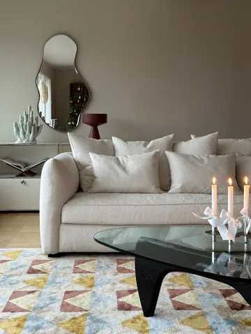 Cornell sofa - Bouclé off white - Tinted