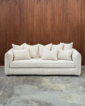 Cornell sofa - Bouclé soft sand - Tinted