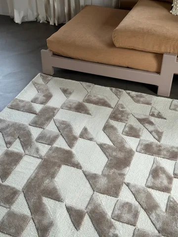 Franzen rug 170x240 cm - Beige-off white - Tinted