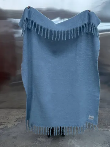 Fridh mohair throw - Blue, 130x170 cm - Tinted