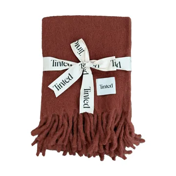 Fridh mohair throw - Rust, 130x170 cm - Tinted