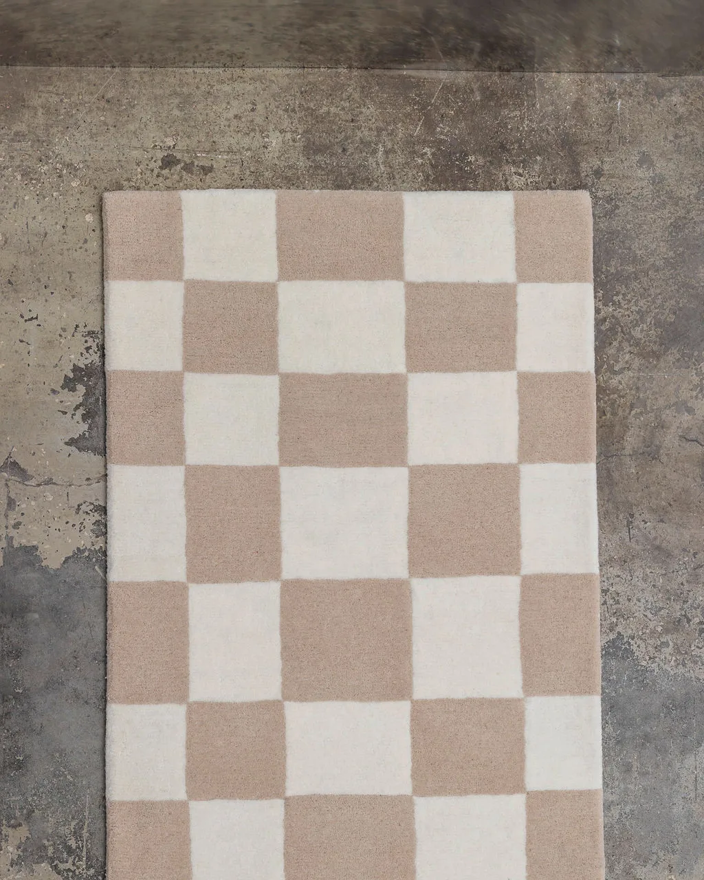 Hafstrom entrance rug wool 80x350 cm, Beige-white Tinted