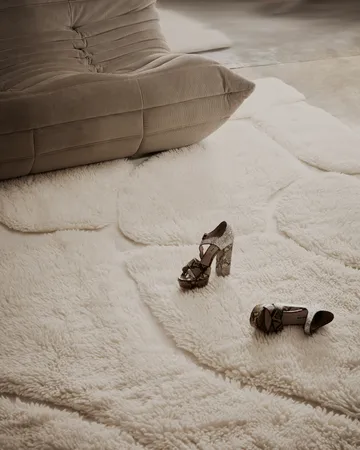 Kullin wool carpet 300x400 cm - Offwhite - Tinted