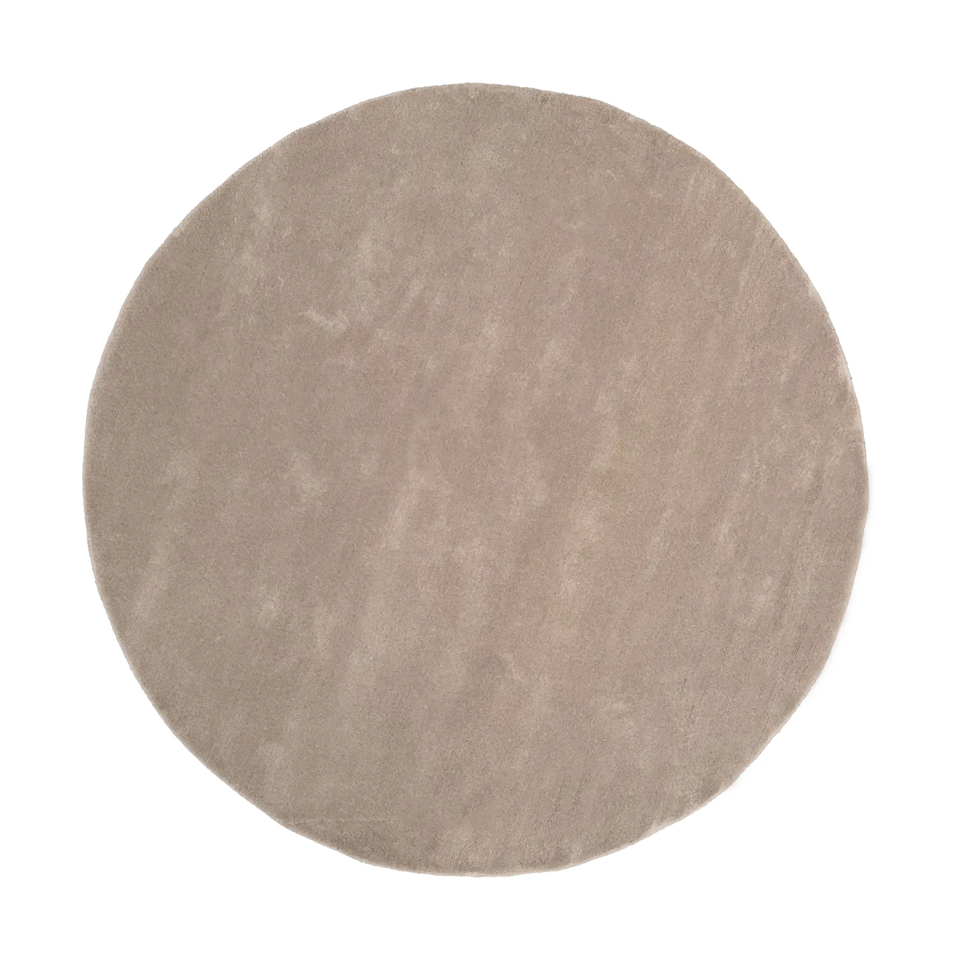 Liljehok wool rug, Beige, Ø200 cm Tinted