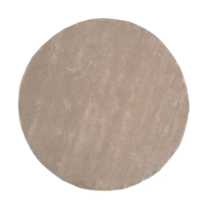 Liljehok wool rug - Beige, Ø300 cm - Tinted