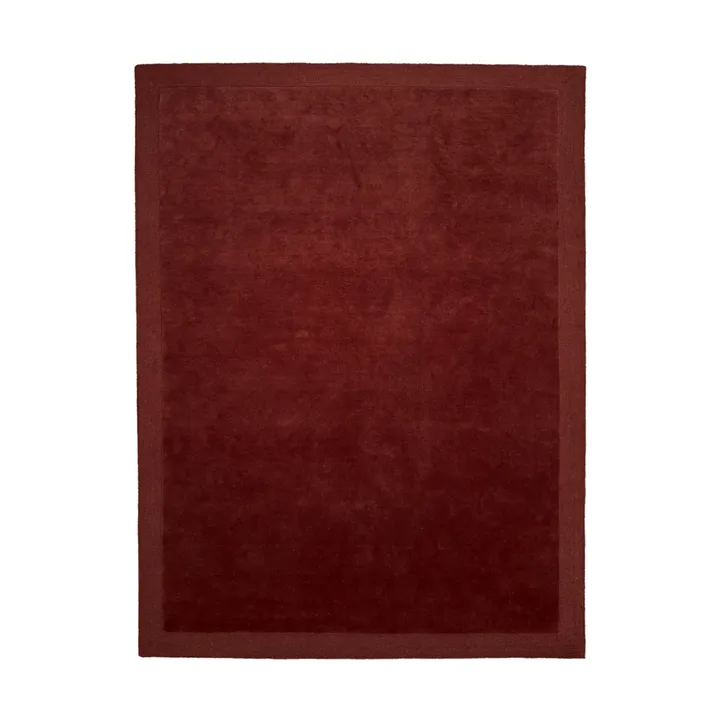 Louis wool rug - Burgundy, 200x300 cm - Tinted